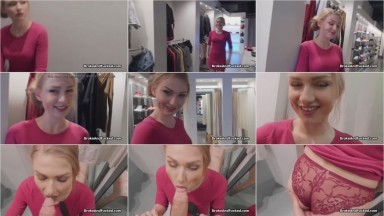 Bokep Barat Sexy shop assistant blows for extra cash - SIMONTOK