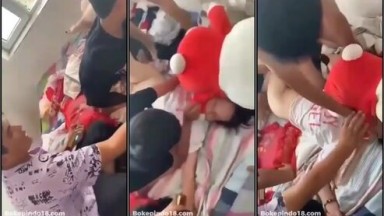 Bokep B0c1l SMA Digangbang Teman - Bokep Indo