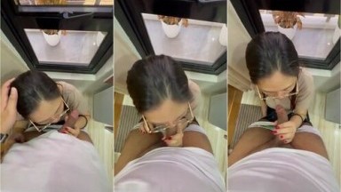 Viral Sepongan Cewek Polos Berkacamata Di Balkon Jendela - Bokepindoh